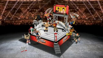 The Miz shows off the new Wwe Stackdown playset