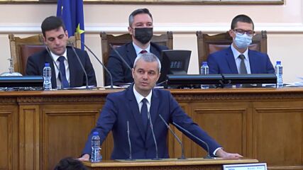 Костадин Костадинов поиска референдум за зеления сертификат