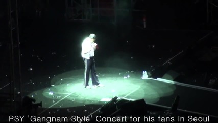 Psy Gangnam Style Seoul Concert for Fans Seoul Cit