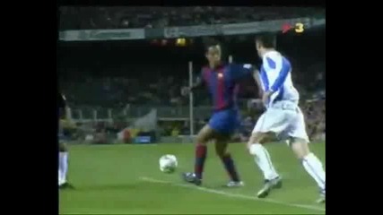 Ronaldinho Skills at Barcelona