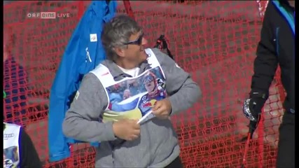 Didier Cuche сложиш край на спортната си кариера по един страхотен начин!!!