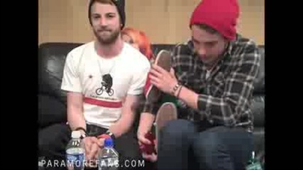 Paramore Interview Poop Club