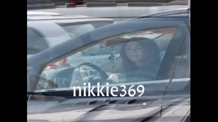 Miley Left The Studio in Los Angeles 