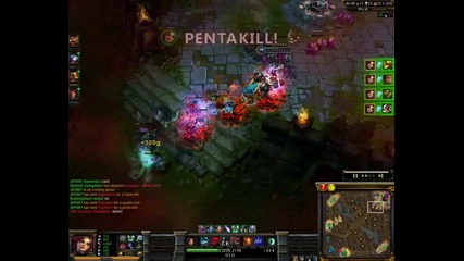 Katarina 1v5 - Епичен pentakill {720p}