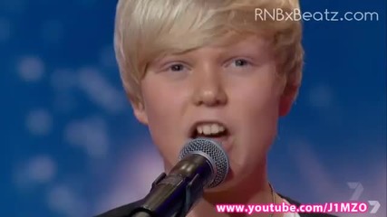 Момче изпя страхотно песента на Уитни Хюстън (australia's Got Talent)