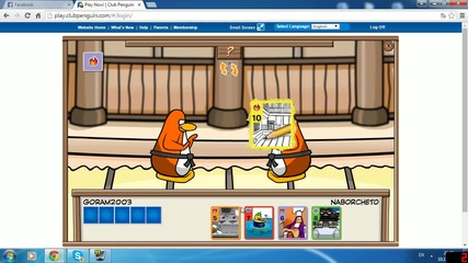 Победа или Загуба срещу Member от Club Penguin