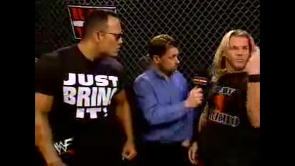 Wwf - The Rock And Chris Jericho Interview