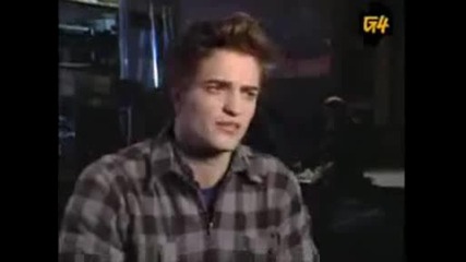 Twilight scenes + Robert Pattinson Interview