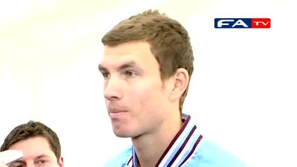 Edin Dzeko wants to win against Stoke - Fa Cup final - Manchester City vs Stoke