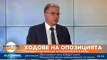 Радомир Чолаков от ГЕРБ за действията на опозицията