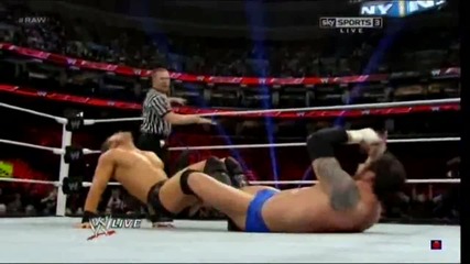 Figure 4 Leg Lock - The Miz
