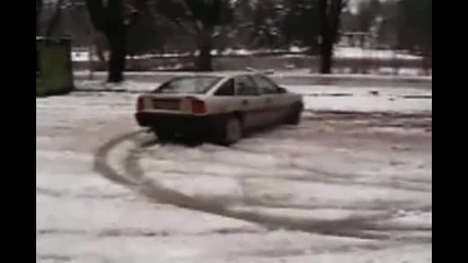 Opel Vectra на лед