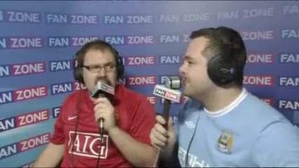 Manchester United Vs Manchester City 4 - 3 Fanzone [high Quality]
