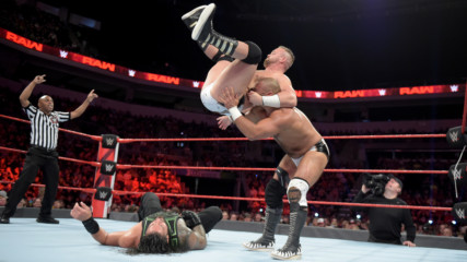 Roman Reigns & Bobby Lashley vs. The Revival: Raw, July 2, 2018