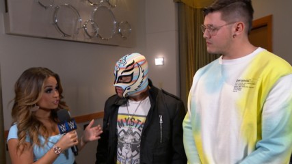 Rey Mysterio promises to teach Samoa Joe a lesson at WrestleMania: WWE.com Exclusive, March 26, 2019