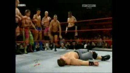 John Cena And Randy Ortan Vs Raw 