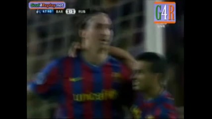 Barcelona - Rubin Kazan 1 - 1 (1 - 2, 10 20 2009) 