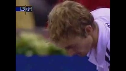 Atp Madrid 2003 Juan Carlos Ferrero vs Nicolas Massu