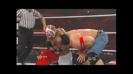 Wwe Raw Rey Mysterio vs John Cena wwe championship part 1 (hd)