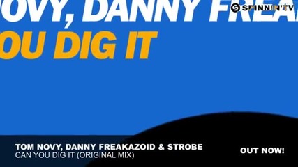 Tom Novy, Danny Freakazoid & Strobe - Can You Dig It (original Mix)