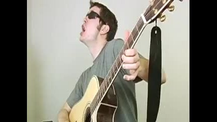 Битка с китари: Mystery Guitar Man свири песен със своя приятел Тоби [част Втора]