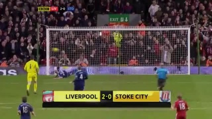 Luis Suarez Goal vs. Stoke City (february 2, 2011)