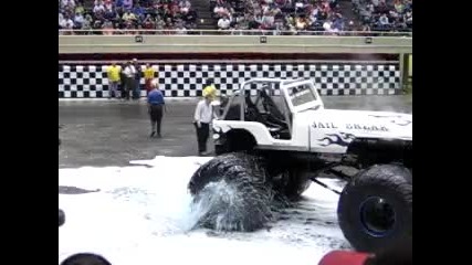 Monster Truck Breaks 