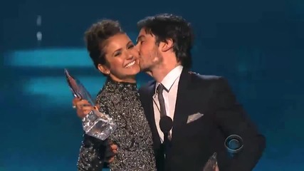 Нина и Иън на People's Choice Awards 2014 спечелиха за най-добра екранна двойка