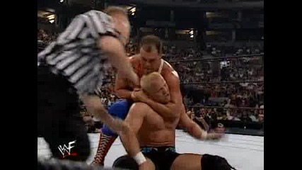 Wwf King Of The Ring 2000 Crash vs Kurt Angle