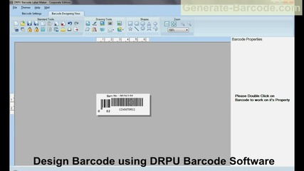 Understand how to create barcode labels using different type of fonts