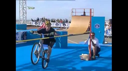 Guinness World Records Highest Bicycle Bunny Hop!
