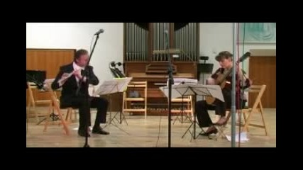 M. Castelnuovo - Tedesco - Sonatina for flute & guitar op.205 , 2 movt. 