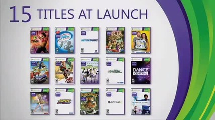E3 2010: Kinect - 15 Game Titles 