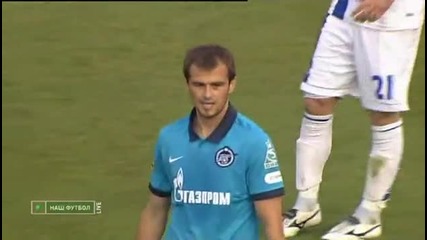 Руски Футболен Шампионат - Тринайсти Кръг : Зенит 2:0 Сибир Новосибирск 