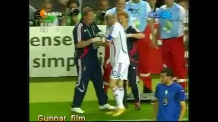 Пътя на Зидан във световното през 2006