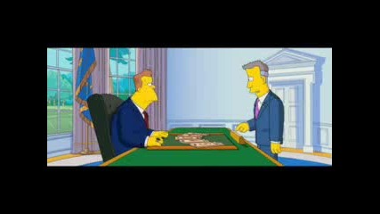 The Simpsons - Arnold Schwarzenegger is best President!