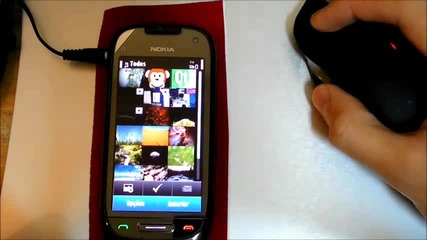 Bluetooth мишка на Nokia C7