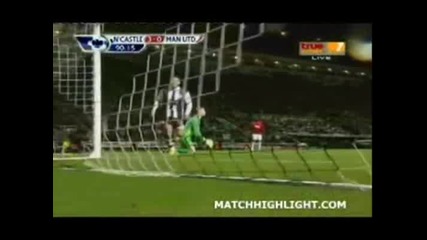 Нюкасъл 3 - 0 Манчестър Юнайтед
