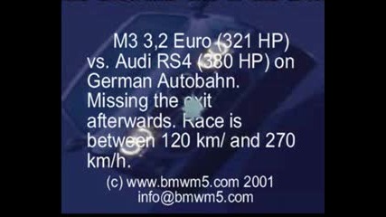 Bmw M3 Vs Audi S4