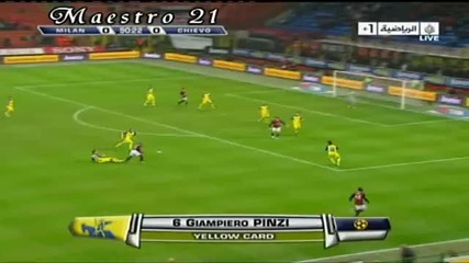 Ac Milan 1 - 0 Chievo - 14.3.2010