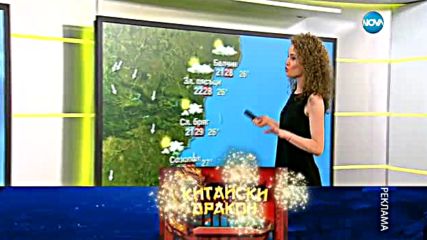 Прогноза за времето (14.08.2017 - сутрешна)