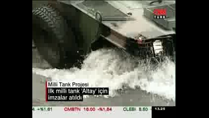Turcia Podpisa Za Proekta Na Turska Tank