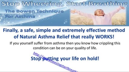 Bowen Technique Asthma Childhood Effective Gentle