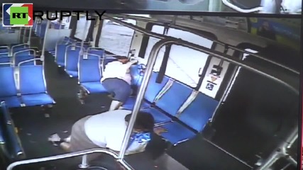 Philly Bus Passengers Bounce Around as Driver Rides onto Train Tracks