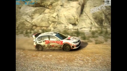 Dirt 2 Gameplay with Subaru Impreza Wrx Sti [с геймпад]