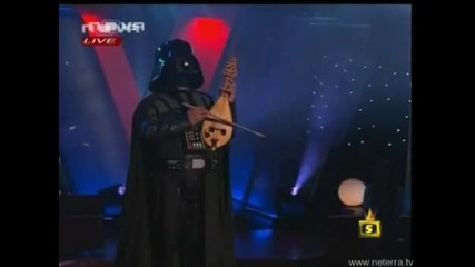 Darth Vader свири на гадулка в Пей с мен -=Господари На Ефира 08.04.2008=-