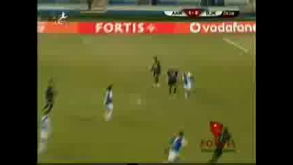 Ankaraspor 1:3 Besiktas Turkiye Kupasi 3.3.2009
