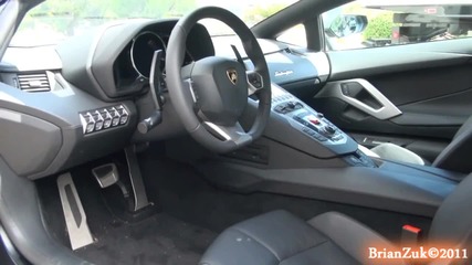 Матово черно Lamborghini Aventador Lp700-4