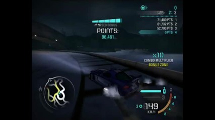 need for speed carbon best drift 