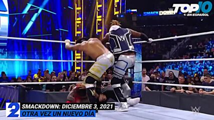 Top 10 Mejores Momentos de SmackDown: WWE Top 10, Dec 3, 2021